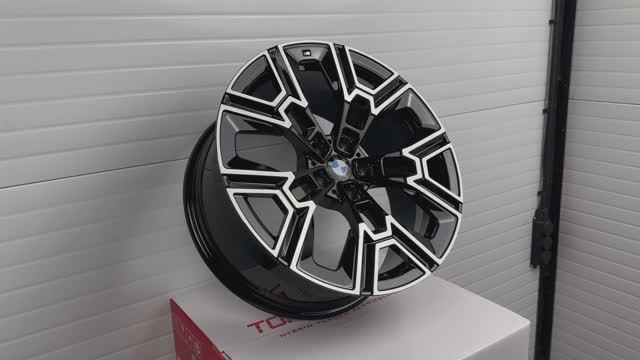 Диски CN Forged 1248 19 8.5J вес 12,3kg Black Machined Face
