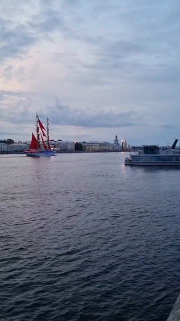 ⛵️Кадры с первой репетиции «Алых парусов».