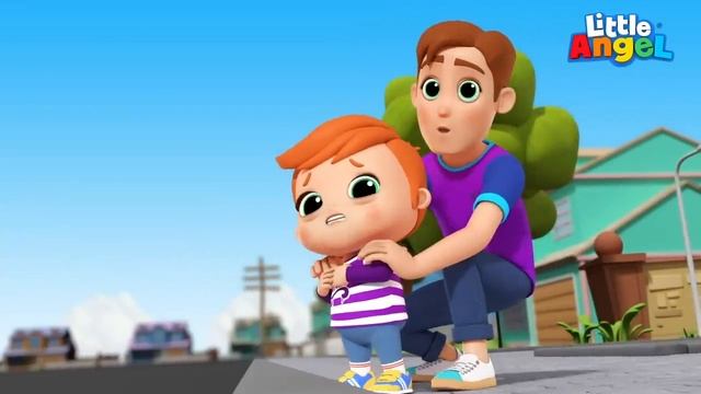 Little Angel - Едем В Парк Аттракционов! 🎡🎢  Развивающие Песенки Для Малышей   Little Angel На Рус