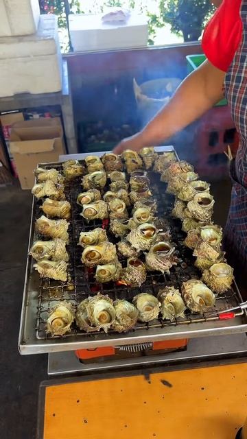 LuDBhjRY2GA - 地元のおばちゃん達が営むサザエ小屋!【波戸岬サザエのつぼ焼き】#佐賀グルメ #japanesefood #japantravel