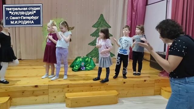 🟠 Детское театральное занятие для детей 4-5 лет "Кукляндия"
