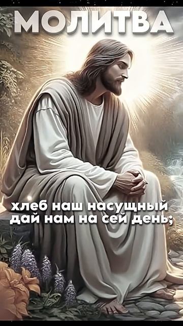 Молитва - Отче наш, сущий на небесах! #shorts