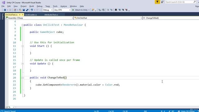 69 - Detecting Button Clicks and Calling Functions