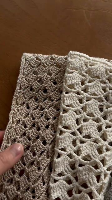 Косынка, связанная крючком - летний тренд