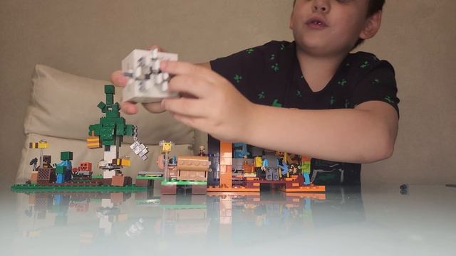 Обзор на LEGO MINECRAFT! Большой набор по Minecraft!