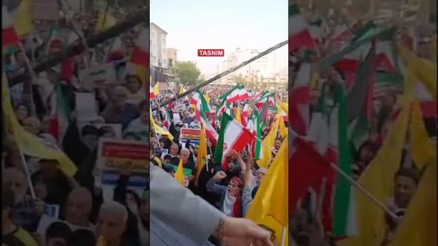 Тем временем в Тегеране началось... празднование победы в войне с Израилем.