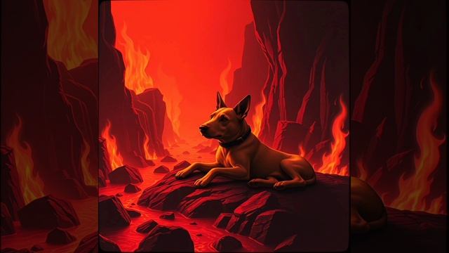 I work in hell as a fireman - авторская песня. поёт ИИ.