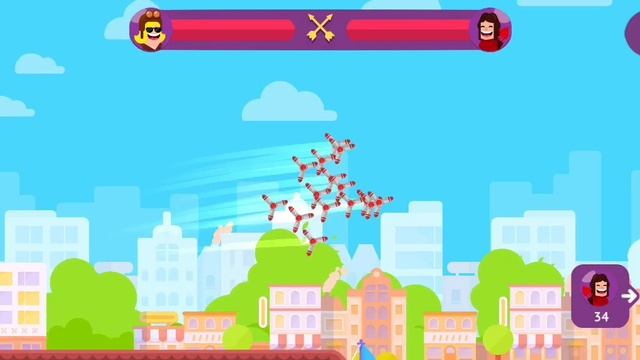 Играем в игру "Bowmasters" 🏹