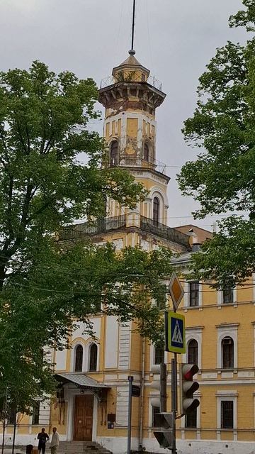 Старинная пожарная Каланча в Москве