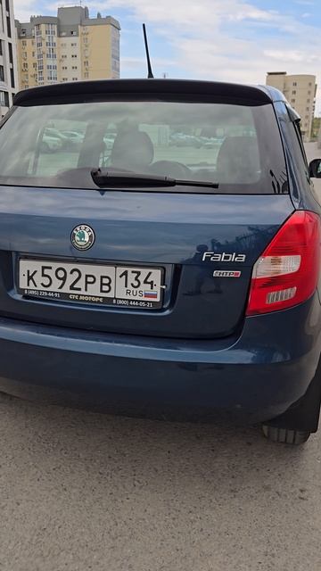 Skoda Fabia 2 рестйлинг