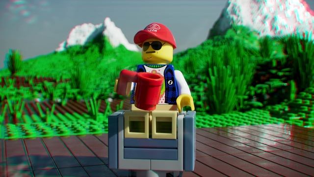 Stocks | Lego Blender Animation | #dadjokes #lego