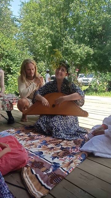 Праздник Ивана Купала в поселении Родовых поместий «Живой Дом», Краснодарский край.