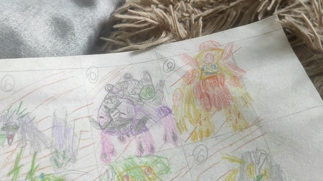 нарисовал огенных эпических монстров (не всех)