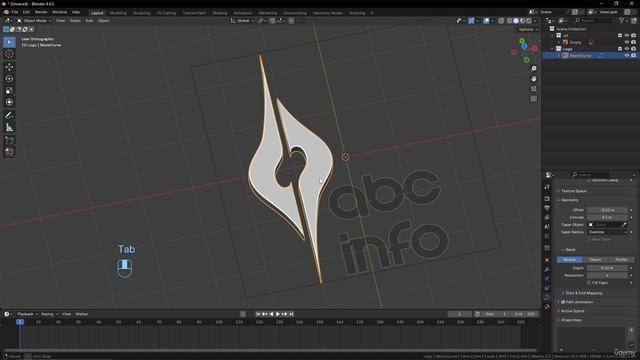 20 - 43 Using Curves for a Logo
