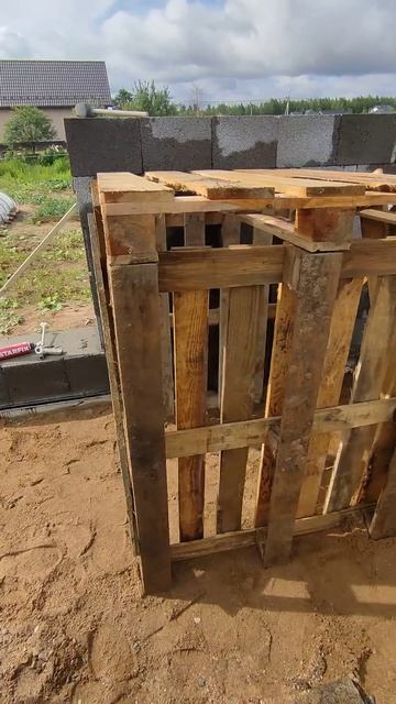 Подмасти из поддонов/ Строительство #diy #строительство #лайфхаки