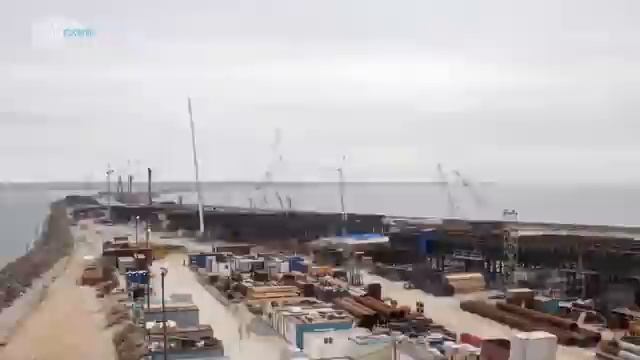 Крымский мост: 27 месяцев строительства за 3 минуты. Таймлепс