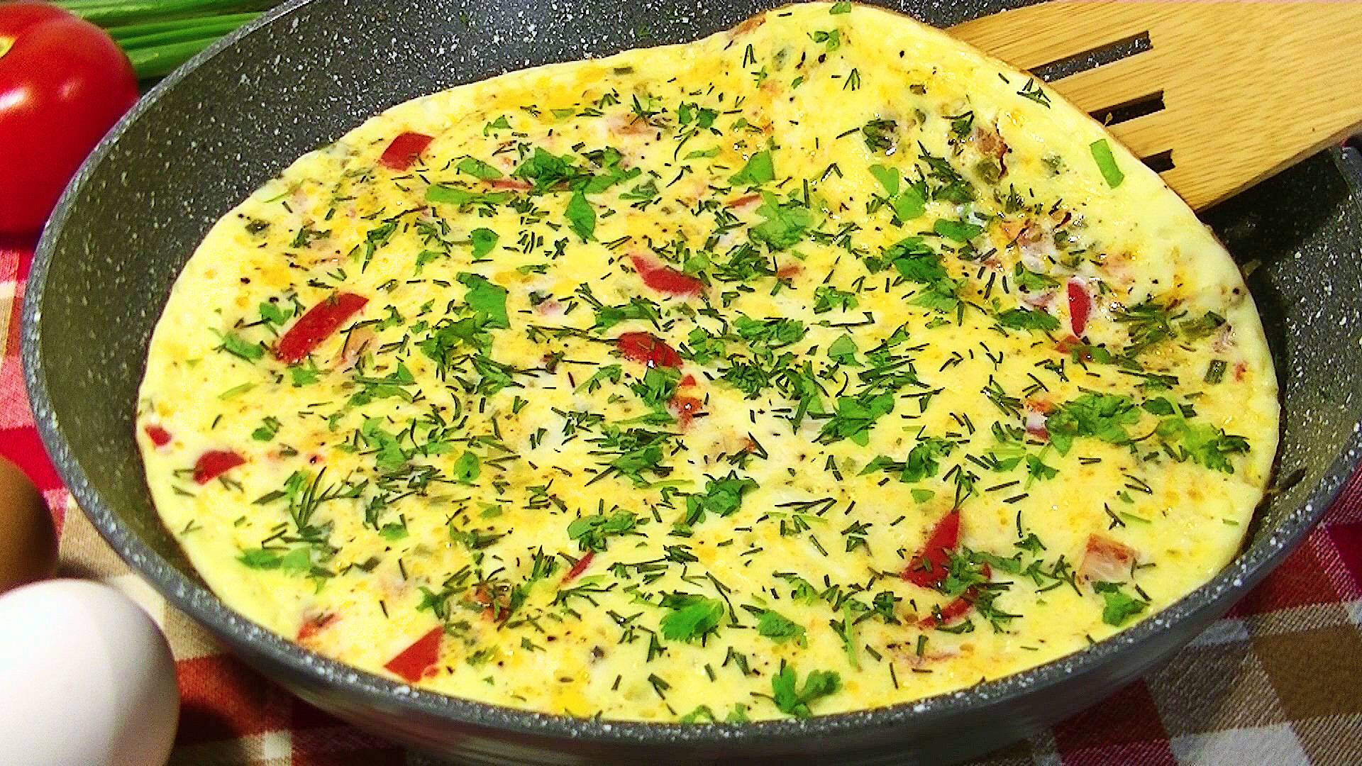 ОМЛЕТ с ОВОЩАМИ  - вкуснейший завтрак.