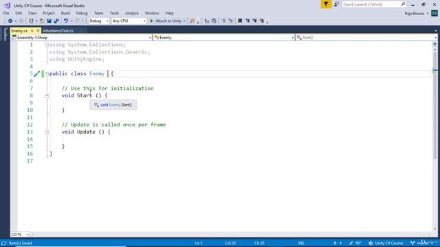 40 - Inheritance in C