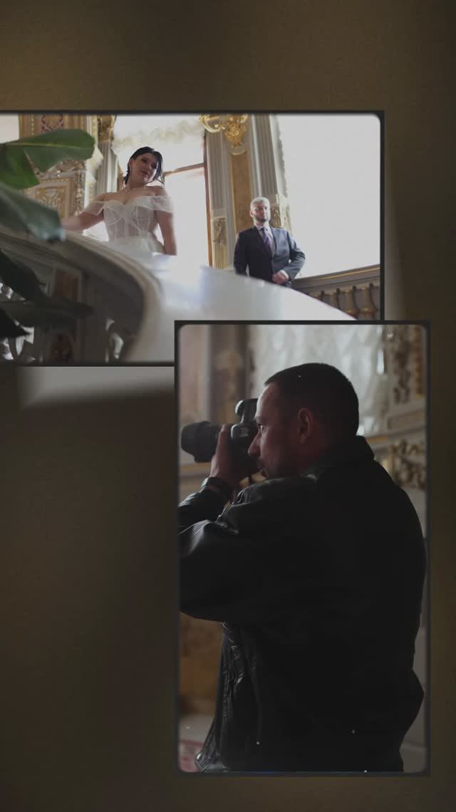 Свадебная фотосессия в Доме Учёных в Санкт-Петербурге
