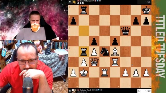 ЧТО ЭТО ЗА ПОЗИЦИЯ, А?! // FM ВЯЧЕСЛАВ ВИТИК vs GM САЙМОН УИЛЬЯМС #chess #шахматы