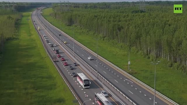 Памятный автопробег «Дорога жизни. Дорога мужества. Дорога Победы»