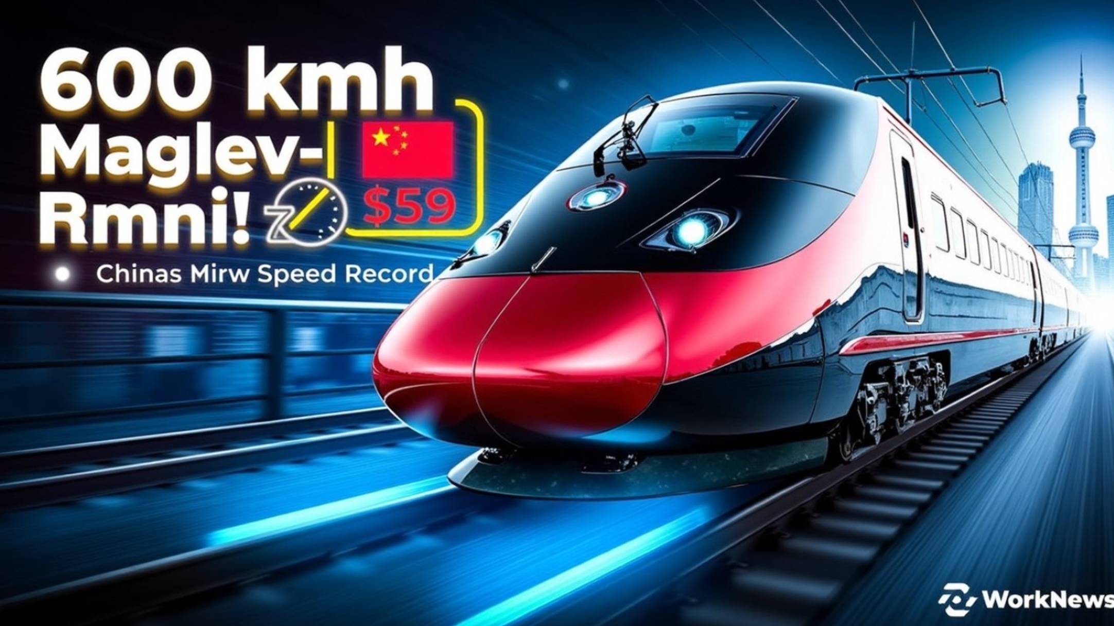 🎬🚄 China Tests 600 km/h Maglev Train – The Future of Transportation Is Here! 🌍⚡