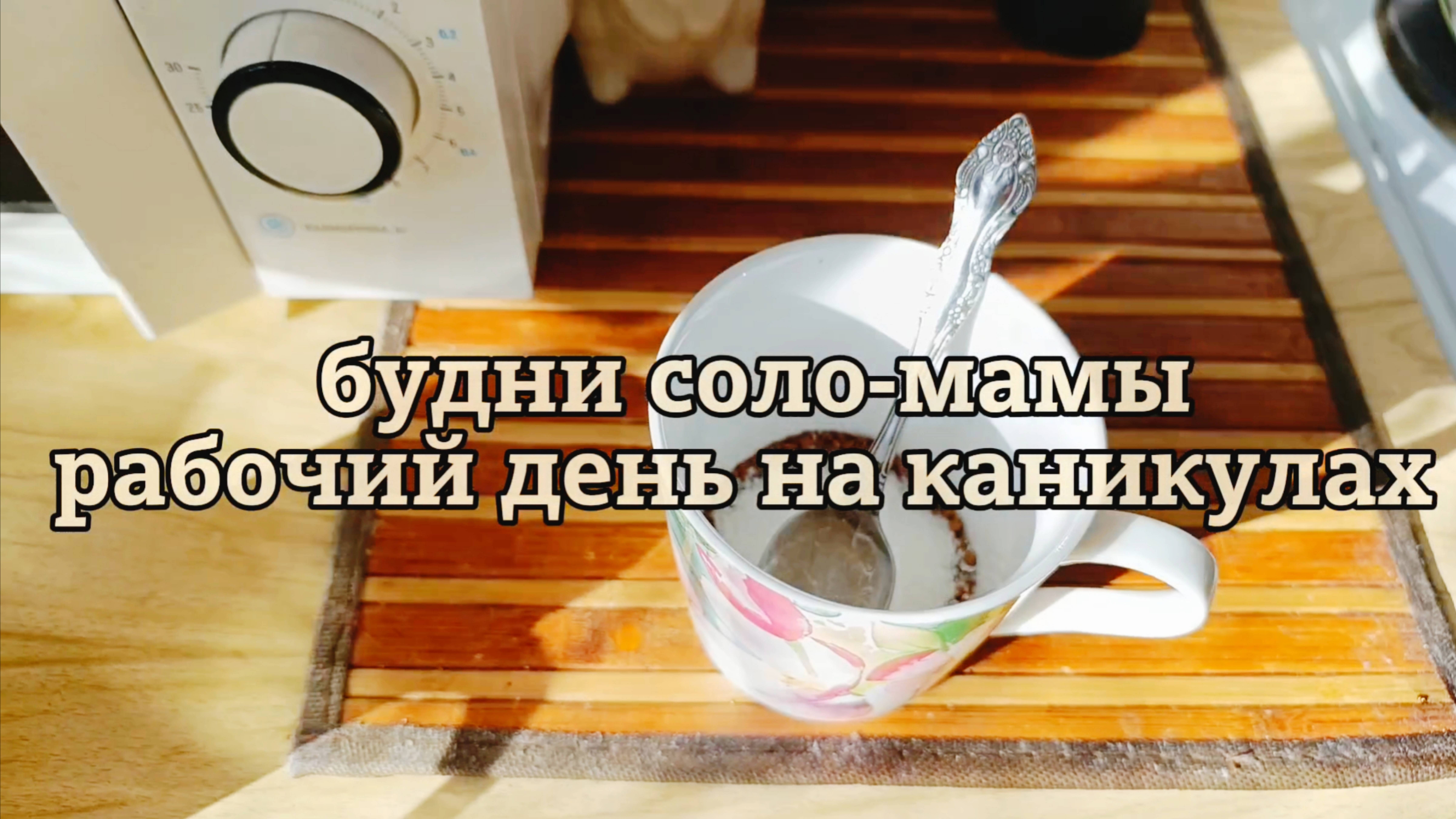 РАБОЧИЙ ДЕНЬ СОЛО-МАМЫ