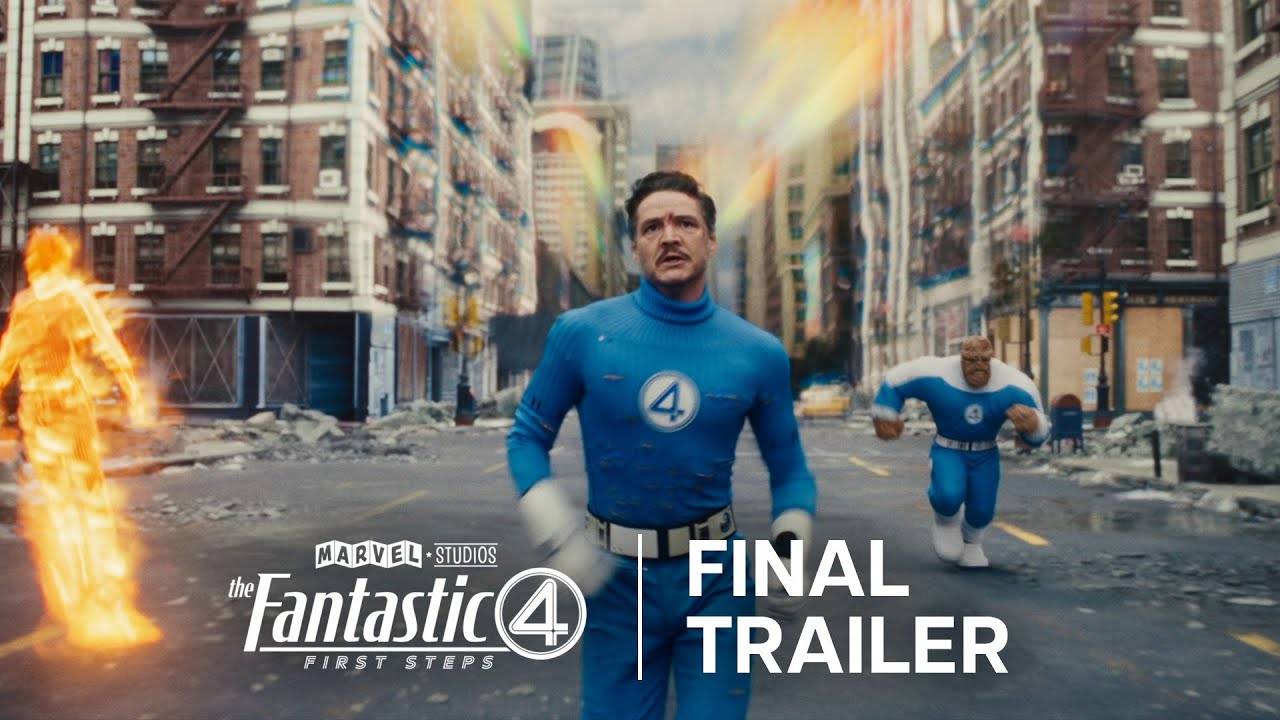 Фантастическая четверка: Первые шаги - Официальный финальный трейлер (2025) Педро Паскаль