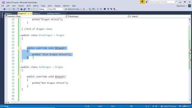 42 - Polymorphism Virtual Functions & Overriding in C