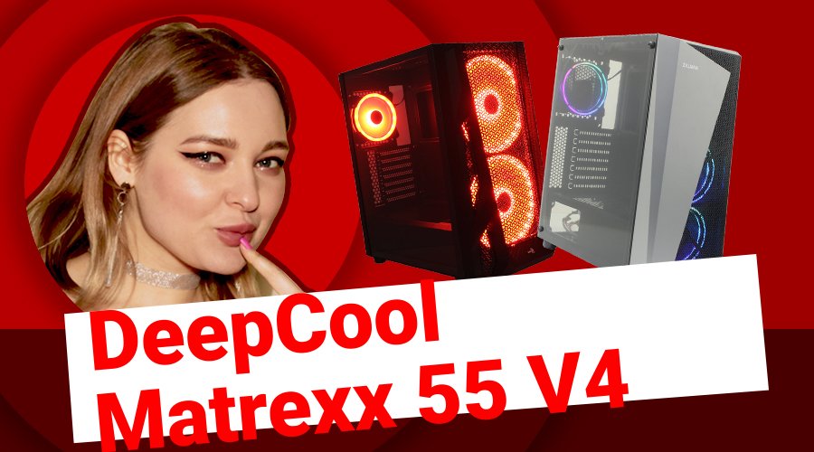 НИКС Компьютерный Супермаркет: видео про Корпус DeepCool Matrexx Matrexx 55 V4 Черный без БП с о...