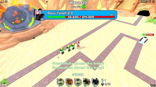 Delvir😮С КАЖДОЙ ПОБЕДОЙ мои ЮНИТЫ УЛУЧШАЮТСЯ в Toilet Tower Defenese   Roblox