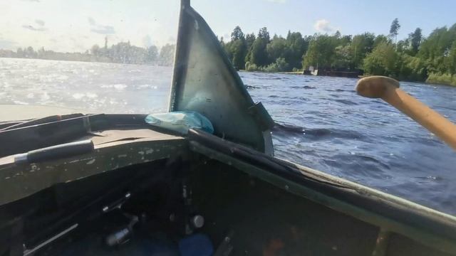 Какая лодка с мотором.