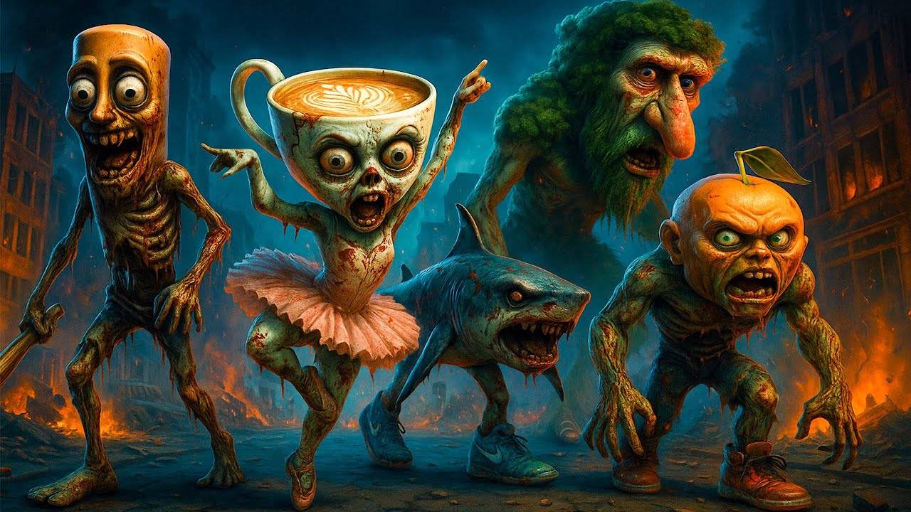 ИТАЛЬЯНСКИЙ БРЕЙНРОТ, но они ЗОМБИ! Итальянская Брейнрот Анимация