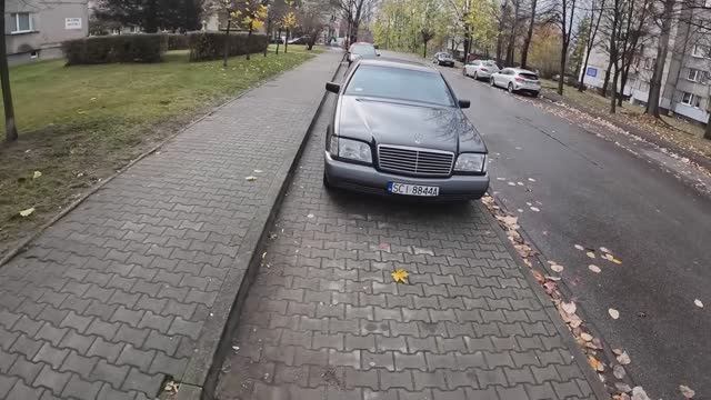 Mercedes-Benz S-Class W140 1991 [300SE 231 л.с.] POV Test Drive