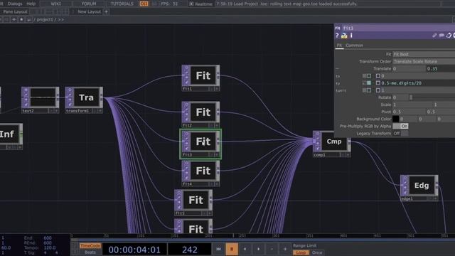 Text Mapping on SOPs - TOUCHDESIGNER