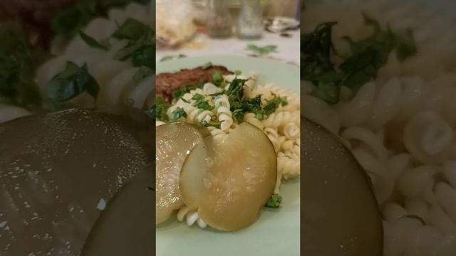МАКАРОНЫ С КОТЛЕТОЙ