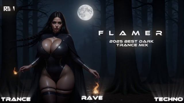 Dark Trance Mix / Мотивация к учебе / Киберпанк / EBM / Игровая музыка 'Flamer'