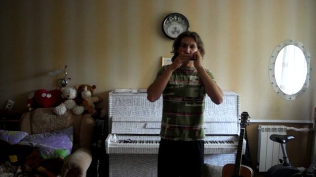 Дмитрий Соболев - Love me tender (губная гармоника)