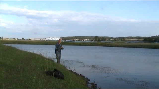 Рыбалка на ветру.