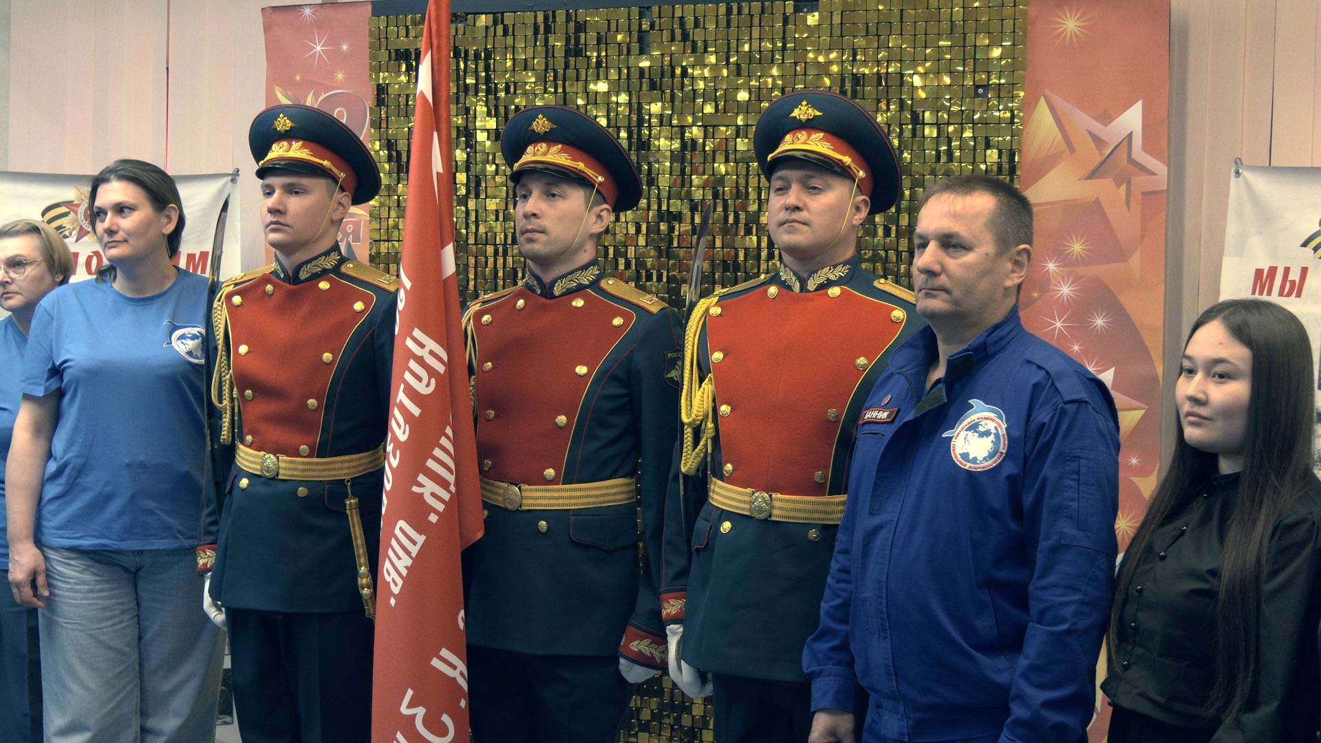 ЗНАМЯ ПОБЕДЫ ВЕРНУЛОСЬ В ЮГОРСК