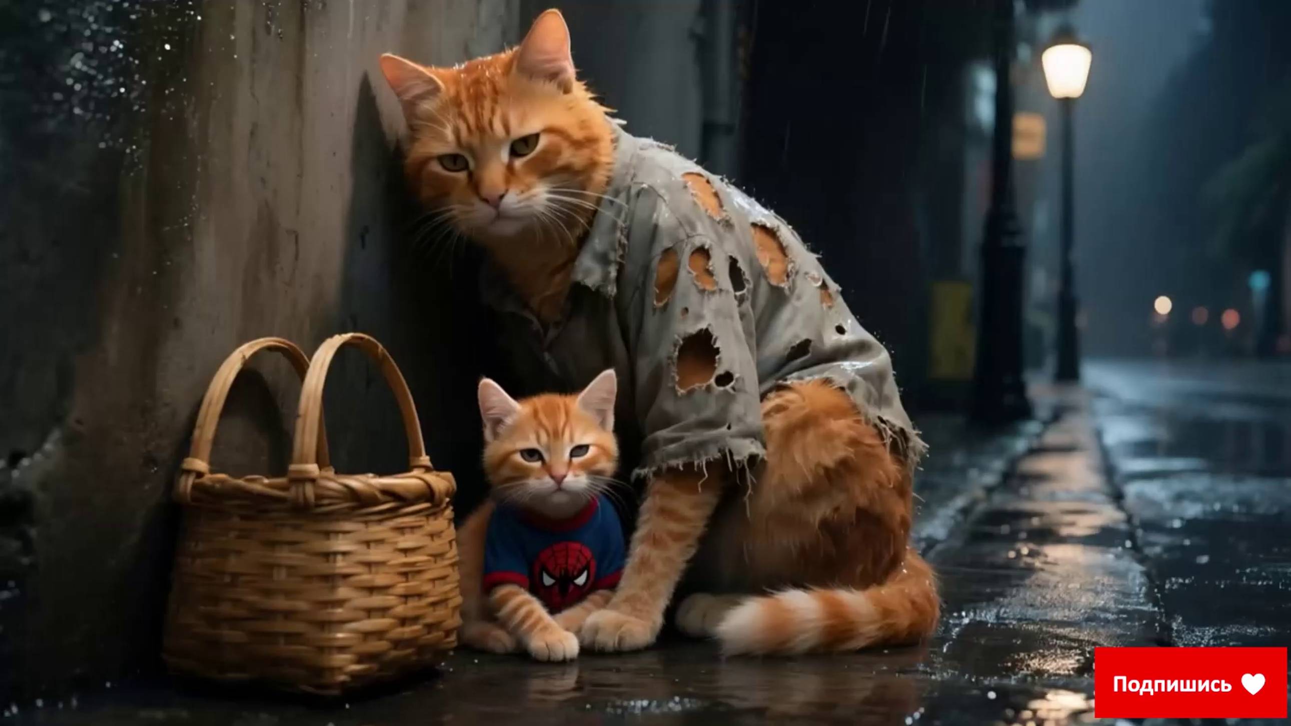 Бедный котик
