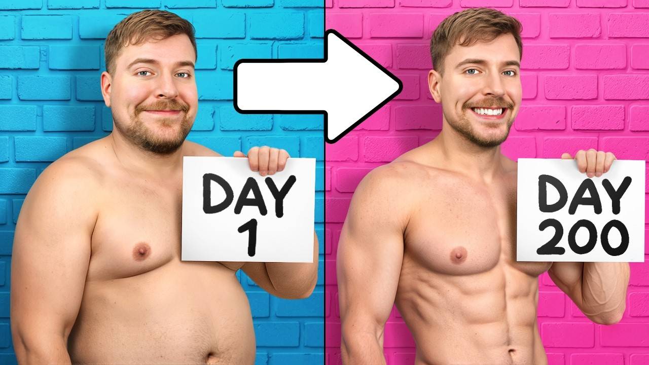 Сбрось 45 кг Веса и Выйграй $250,000 (Мистер Бист | Mr Beast)