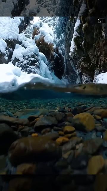 ВОДА В ГОРАХ В 4k