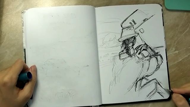 Inktober 2024 DRIVE Рисование перьевой ручкой в скетчбуке

#inktober #скетчбук #рисование #скетч
