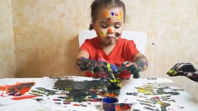 Рисуем Пальчиками #ГлорияБуся 6