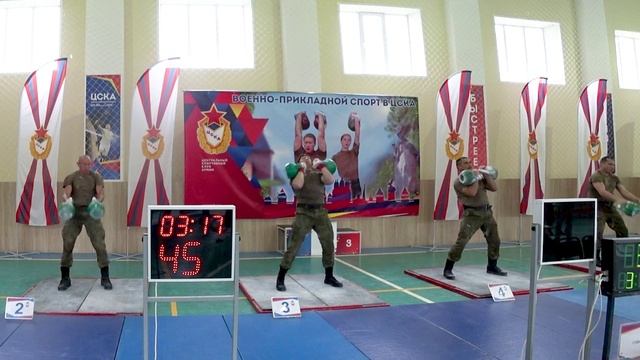 Длинный цикл 5 минут до 95 кг Анасенко Дубровин и ко на Чемпионате ВС РФ по гиревому спорту