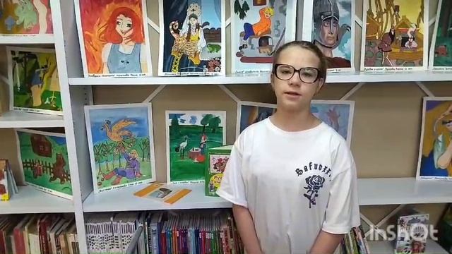«Рисуем сказки» — выставка в библиотеке-филиале № 6