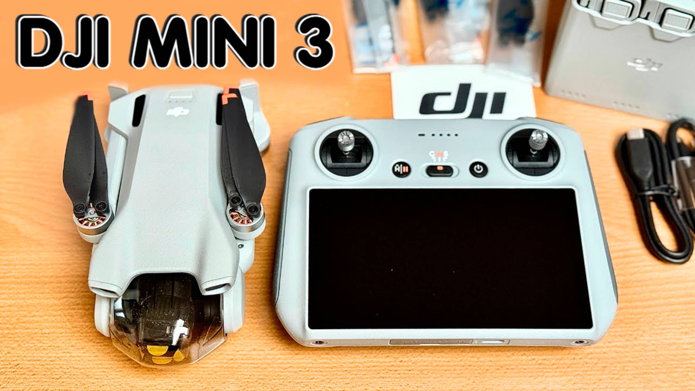 DJI Mini 3 — Полный Обзор и Распаковка | Тест камеры и полёта | Лёгкий дрон для съёмки 4K