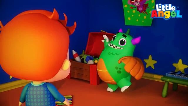 Little Angel - Кто Прячется У Меня Под Кроватью 👻😜   Развивающие Песенки Для Детей   Little Angel