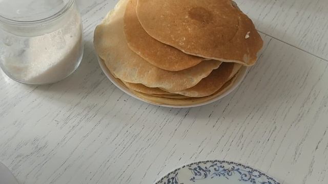 Утреннее чаепитие. Блины.